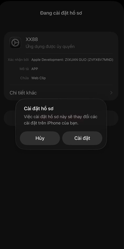 Tải App XX88 | Hướng Dẫn Cài Đặt Nhanh Cho IOS Và Android 11 Cài đặt ứng dụng XX88 đã tải về